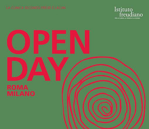 Open day istituto freudiano 7 novembre 2023 roma